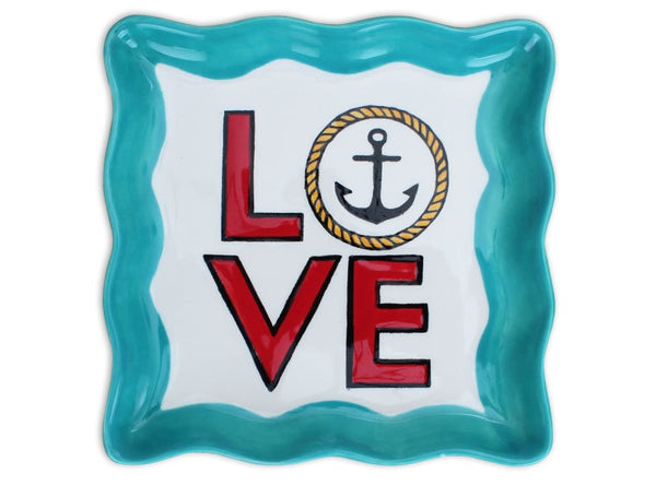 6 in. Party Sassy Square Plate
